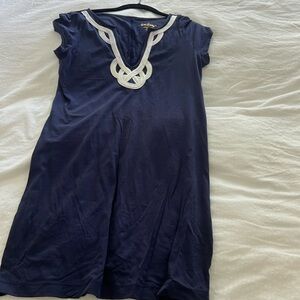 Lilly Pulitzer size small navy cotton dress